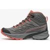 Moteriški vidutinio aulo žygio batai Scarpa Rush 2 Pro Mid GTX, tytano ir koralų spalvos, 38 dydis