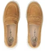 Moteriški zomšiniai odiniai brogai, camel spalvos, Filippo DP7554