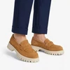 Moteriški zomšiniai odiniai brogai, camel spalvos, Filippo DP7554