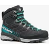 Moteriški žygio batai Scarpa Mescalito TRK GTX - tropical žalias/dark anthracite, dydis: 37,5