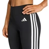 Moteriškos „adidas“ 3/4 ilgio „Optime Essentials“ sportinės tamprės su 3 juostelėmis, juodos spalvos, KE6062