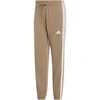 Moteriškos adidas Essentials 3-Stripes kelnės, smėlio spalvos