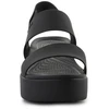 Moteriškos basutės Crocs Brooklyn Low Wedge, juodos