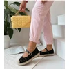 Moteriškos espadrilės su 3 cm platforma