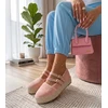 Moteriškos espadrilės su platforma Marcelle — rožinės