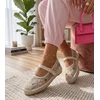 Moteriškos espadrilės su siuvinėtomis gėlėmis Lucille