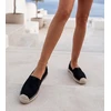 Moteriškos juodos espadrilės su platforma Maxwell