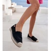 Moteriškos juodos espadrilės su platforma Maxwell