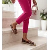 Moteriškos leopardinės espadrilės ant platformos Maxwell