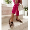 Moteriškos leopardinės espadrilės ant platformos Maxwell