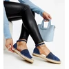Moteriškos mėlynos espadrilės Sonja