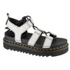 Moteriškos odinės basutės Dr. Martens Nartilla, baltos ir juodos