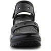 Moteriškos šlepetės Crocs Classic Mega Crush, juodos