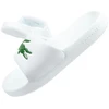Moteriškos šlepetės Lacoste Serve Slide 02082, baltos