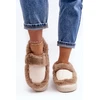 Moteriškos šlepetės su dirbtinio kailio pašiltinimu Step in style