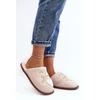 Moteriškos šlepetės su širdelės aplikacija Step in style