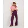 Moteriškos treninginės kelnės tamsiai violetinės universalio dydžio
