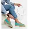Moteriškos žalios espadrilės Gordana