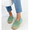 Moteriškos žalios espadrilės Gordana