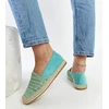Moteriškos žalios espadrilės Gordana