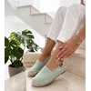 Moteriškos žalios espadrilės su platforma Maxwell