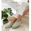 Moteriškos žalios espadrilės su platforma Maxwell