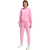 Moterų adidas Essentials Feel Cozy sportinis kostiumas, rožinis, KB8458