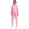 Moterų adidas Essentials Feel Cozy sportinis kostiumas, rožinis, KB8458