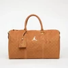 Moterų Air Jordan Jam zomšinis monogramos krepšys-duffel, konjako spalvos – MA9205-X6X