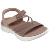 Moterų basutės Skechers GO WALK FLEX SANDAL EMMA 141473 TAN