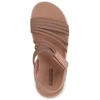 Moterų basutės Skechers GO WALK FLEX SANDAL EMMA 141473 TAN