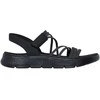 Moterų basutės Skechers GO WALK FLEX SANDAL EMMA 141473 BKGY