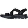 Moterų basutės Skechers GO WALK FLEX SANDAL GLIMMER UP 141489 BBK