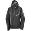 Moterų bėgimo striukė Salomon Bonatti Pro JKT W LC2770800, juoda, L dydis