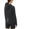 Moterų bėgimo striukė Salomon Bonatti Pro JKT W LC2770800, juoda, L dydis