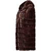 Moterų flisinis džemperis Geographical Norway Uphemere, tamsiai rudas, WZ6797F/GN-Dark ruda