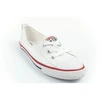 Moterų laisvalaikio bateliai Converse Chuck Taylor All Star Ballet Lace balti