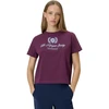 Moterų marškinėliai 4F F2738 burgundinės spalvos 4FWSS26TTSHF2738 60S