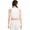 Moterų marškinėliai Nike Sportswear Chill Knit Baltas FB8279 100