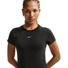 Moterų marškinėliai Nike Sportswear Chill Knit, juodi, FV5508 010