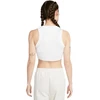 Moterų marškinėliai Nike Sportswear Chill Knit Baltas FB8279 100