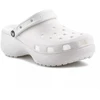 Moterų platforminiai klumpės Crocs Classic Platform Glitter Clog W 207241-0WV Chalk