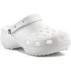 Moterų platforminiai klumpės Crocs Classic Platform Glitter Clog W 207241-0WV Chalk