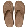 Moterų platformos tipo sandalai „Crocs Getaway Flip“, rudi, 209410 2JJ