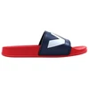 Moterų šlepetės Levi's June L, tamsiai mėlynos ir raudonos spalvos VPOL0239S-0290