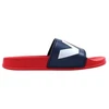 Moterų šlepetės Levi's June L, tamsiai mėlynos ir raudonos spalvos VPOL0239S-0290