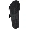 Moterų šlepetės per pirštą Crocs Brooklyn Buckle Low, juodos spalvos 211215 001
