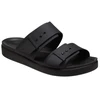 Moterų šlepetės per pirštą Crocs Brooklyn Buckle Low, juodos spalvos 211215 001