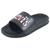 Moterų šlepetės per pirštą Levi's Pool S, juodos VPOL0251S-0003