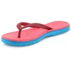 Moterų šlepetės per pirštą NEW BALANCE PRO THONG, mėlynos/bordo/rožinės spalvos, NBW6076BMP